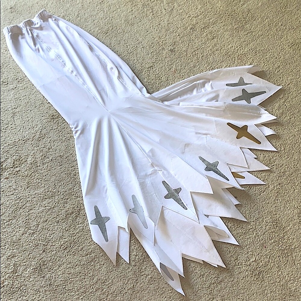 Mermaid Skirt w/Train Gamer Cosplay Custom. NEW